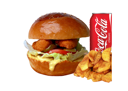 Çıtır Tavuk Burger Menü