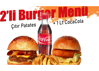 2'li Burger Menü